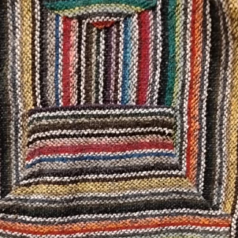Colorful Striped Women's Hoodie - Picture 3 of 3